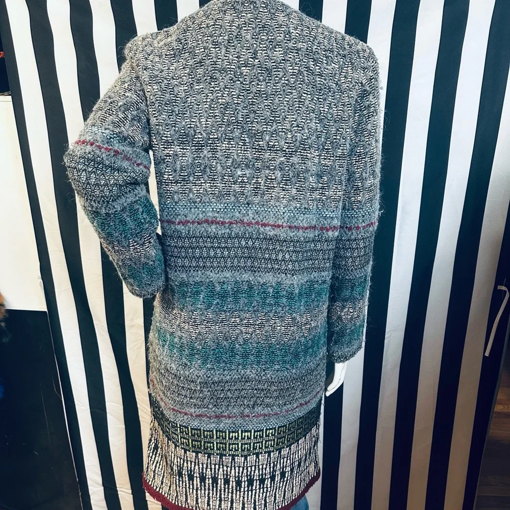 Zara Woman Viscose Long Sweater Jacket
